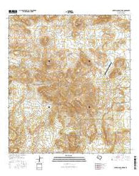 Christmas Mountains Texas Current topographic map, 1:24000 scale, 7.5 X 7.5 Minute, Year 2016