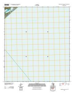 Christmas Point OE S Texas Historical topographic map, 1:24000 scale, 7.5 X 7.5 Minute, Year 2010