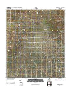 Christoval SE Texas Historical topographic map, 1:24000 scale, 7.5 X 7.5 Minute, Year 2012