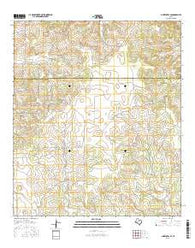 Christoval SE Texas Current topographic map, 1:24000 scale, 7.5 X 7.5 Minute, Year 2016