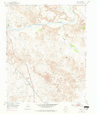 Chunky Texas Historical topographic map, 1:24000 scale, 7.5 X 7.5 Minute, Year 1953