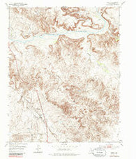 Chunky Texas Historical topographic map, 1:24000 scale, 7.5 X 7.5 Minute, Year 1953