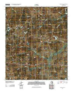 Church Hill Texas Historical topographic map, 1:24000 scale, 7.5 X 7.5 Minute, Year 2010