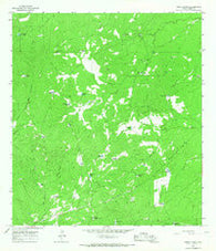 Cibolo Ranch Texas Historical topographic map, 1:24000 scale, 7.5 X 7.5 Minute, Year 1965