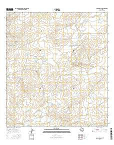 Cibolo Ranch Texas Current topographic map, 1:24000 scale, 7.5 X 7.5 Minute, Year 2016