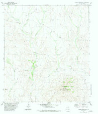 Cienega Mountains Texas Historical topographic map, 1:24000 scale, 7.5 X 7.5 Minute, Year 1983