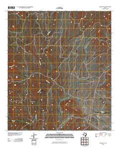 Cieneguita Texas Historical topographic map, 1:24000 scale, 7.5 X 7.5 Minute, Year 2010