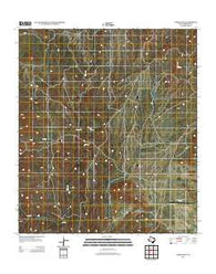 Cieneguita Texas Historical topographic map, 1:24000 scale, 7.5 X 7.5 Minute, Year 2012