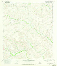 Circle Dot Ranch Texas Historical topographic map, 1:24000 scale, 7.5 X 7.5 Minute, Year 1969