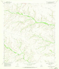 Circle Dot Ranch NE Texas Historical topographic map, 1:24000 scale, 7.5 X 7.5 Minute, Year 1969