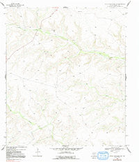Circle Dot Ranch NE Texas Historical topographic map, 1:24000 scale, 7.5 X 7.5 Minute, Year 1969