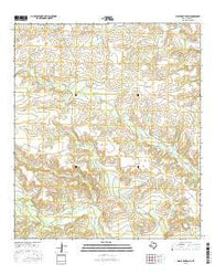 Circle Dot Ranch Texas Current topographic map, 1:24000 scale, 7.5 X 7.5 Minute, Year 2016