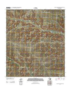 Circle Dot Ranch NE Texas Historical topographic map, 1:24000 scale, 7.5 X 7.5 Minute, Year 2012