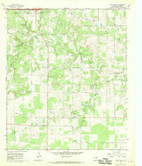 Cisco South Texas Historical topographic map, 1:24000 scale, 7.5 X 7.5 Minute, Year 1966
