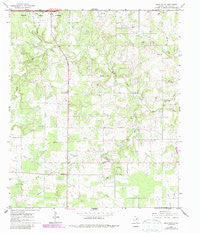 Cisco South Texas Historical topographic map, 1:24000 scale, 7.5 X 7.5 Minute, Year 1966