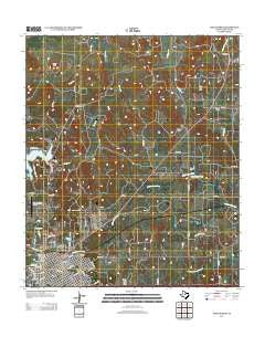 Cisco North Texas Historical topographic map, 1:24000 scale, 7.5 X 7.5 Minute, Year 2012