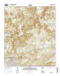 Cisco North Texas Current topographic map, 1:24000 scale, 7.5 X 7.5 Minute, Year 2016
