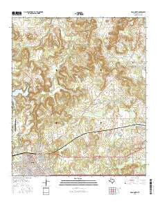 Cisco North Texas Current topographic map, 1:24000 scale, 7.5 X 7.5 Minute, Year 2016