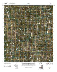 Cistern Texas Historical topographic map, 1:24000 scale, 7.5 X 7.5 Minute, Year 2010