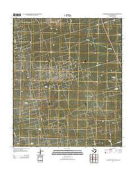 Clabber Hill Ranch Texas Historical topographic map, 1:24000 scale, 7.5 X 7.5 Minute, Year 2012