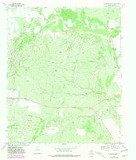 Clairemont East Texas Historical topographic map, 1:24000 scale, 7.5 X 7.5 Minute, Year 1969