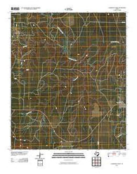 Clairemont West Texas Historical topographic map, 1:24000 scale, 7.5 X 7.5 Minute, Year 2010