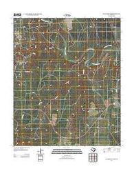 Clairemont West Texas Historical topographic map, 1:24000 scale, 7.5 X 7.5 Minute, Year 2012