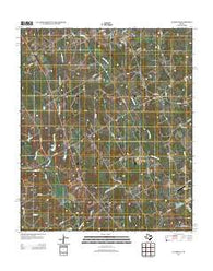 Clairette Texas Historical topographic map, 1:24000 scale, 7.5 X 7.5 Minute, Year 2012