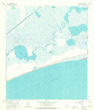 Clam Lake Texas Historical topographic map, 1:24000 scale, 7.5 X 7.5 Minute, Year 1961
