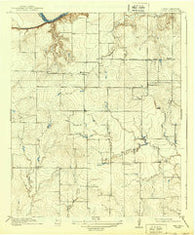Clara Texas Historical topographic map, 1:31680 scale, 7.5 X 7.5 Minute, Year 1918