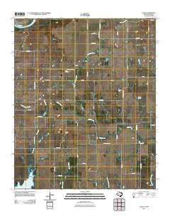Clara Texas Historical topographic map, 1:24000 scale, 7.5 X 7.5 Minute, Year 2011