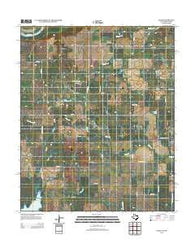 Clara Texas Historical topographic map, 1:24000 scale, 7.5 X 7.5 Minute, Year 2012