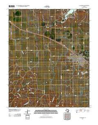 Clarendon Texas Historical topographic map, 1:24000 scale, 7.5 X 7.5 Minute, Year 2010