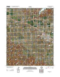 Clarendon Texas Historical topographic map, 1:24000 scale, 7.5 X 7.5 Minute, Year 2012