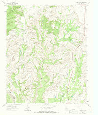 Clarendon SW Texas Historical topographic map, 1:24000 scale, 7.5 X 7.5 Minute, Year 1963