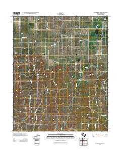 Clarendon SE Texas Historical topographic map, 1:24000 scale, 7.5 X 7.5 Minute, Year 2012