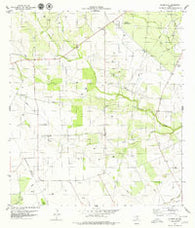 Clareville Texas Historical topographic map, 1:24000 scale, 7.5 X 7.5 Minute, Year 1979