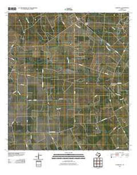 Clareville Texas Historical topographic map, 1:24000 scale, 7.5 X 7.5 Minute, Year 2010