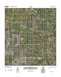 Clareville Texas Historical topographic map, 1:24000 scale, 7.5 X 7.5 Minute, Year 2013