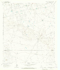 Clark Brothers Ranch Texas Historical topographic map, 1:24000 scale, 7.5 X 7.5 Minute, Year 1964