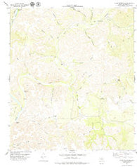 Clark Waterhole Texas Historical topographic map, 1:24000 scale, 7.5 X 7.5 Minute, Year 1979