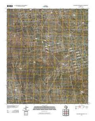 Clark Brothers Ranch Texas Historical topographic map, 1:24000 scale, 7.5 X 7.5 Minute, Year 2010