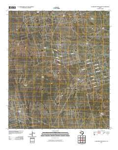 Clark Brothers Ranch Texas Historical topographic map, 1:24000 scale, 7.5 X 7.5 Minute, Year 2010