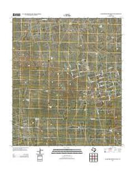 Clark Brothers Ranch Texas Historical topographic map, 1:24000 scale, 7.5 X 7.5 Minute, Year 2012