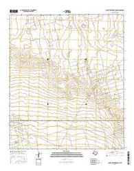 Clark Brothers Ranch Texas Current topographic map, 1:24000 scale, 7.5 X 7.5 Minute, Year 2016