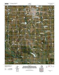 Clarksville Texas Historical topographic map, 1:24000 scale, 7.5 X 7.5 Minute, Year 2010
