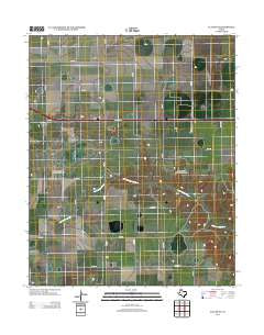 Claude NE Texas Historical topographic map, 1:24000 scale, 7.5 X 7.5 Minute, Year 2012