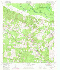 Clawson Texas Historical topographic map, 1:24000 scale, 7.5 X 7.5 Minute, Year 1949