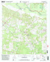 Clawson Texas Historical topographic map, 1:24000 scale, 7.5 X 7.5 Minute, Year 2003