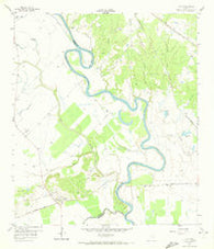 Clay Texas Historical topographic map, 1:24000 scale, 7.5 X 7.5 Minute, Year 1959